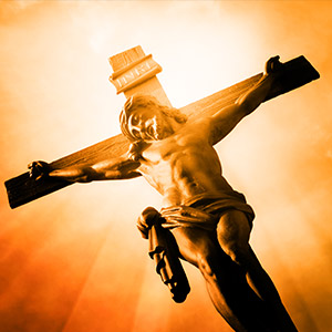 Obituary Icon: Jesus on Crucifix