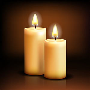 Obituary Icon: Candles