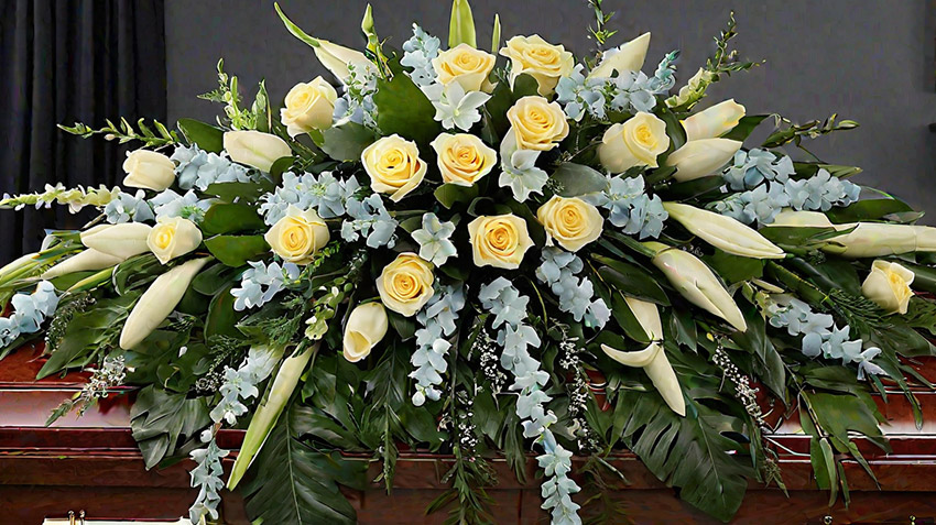 Funeral Casket Flower Arrangements