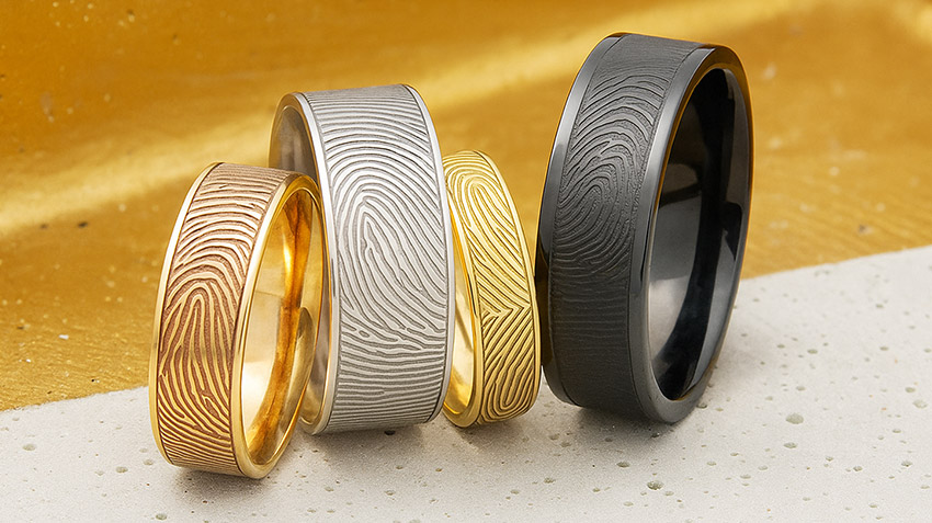 Fingerprint Rings of the Deceased